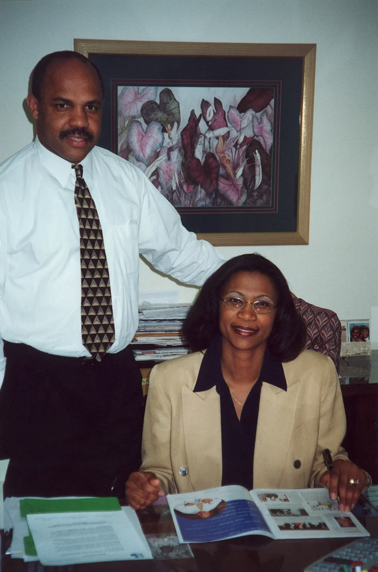 Owners of the company working on Business Solutions